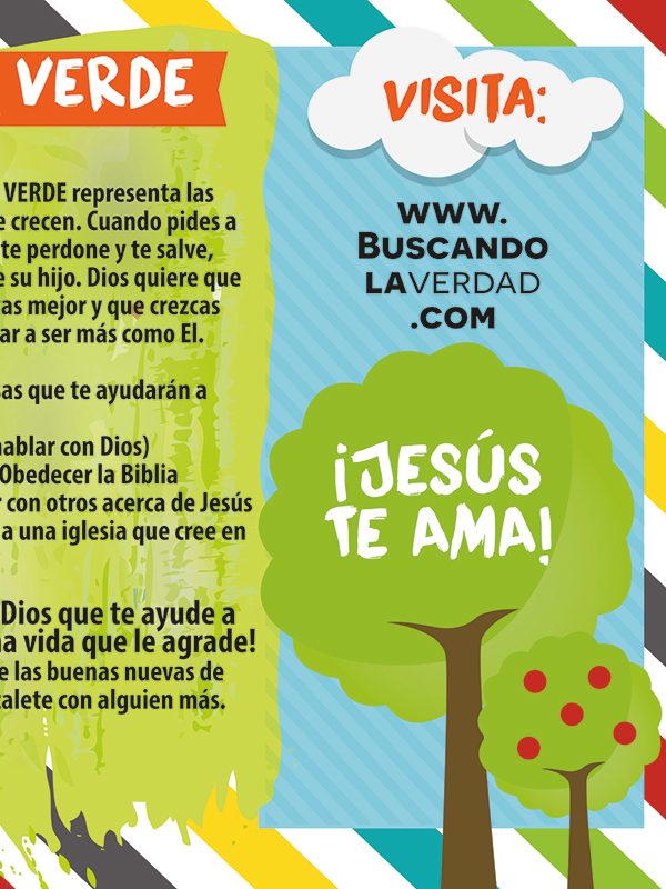 Spanish gospel tract reading ¡Jesús te ama!